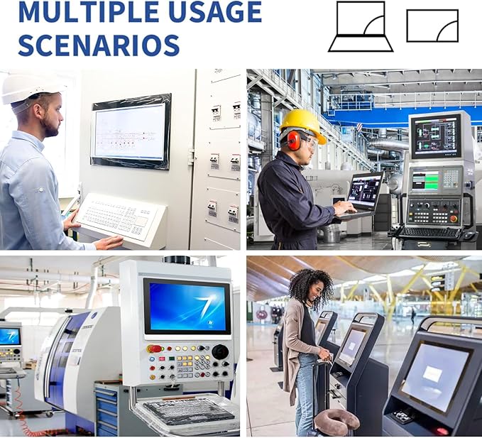 10.4-Inch Industrial Embedded Panel PC, Ratio 4:3 Multi-Touchscreen-Monitor - Image 6