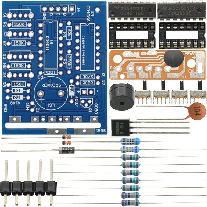 2PCS Music Sound Board Electronic Module DIY Kit Parts Components Soldering - Image 3