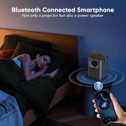 【Electric Focus & Auto Keystone】TMY Portable Projector - Image 7