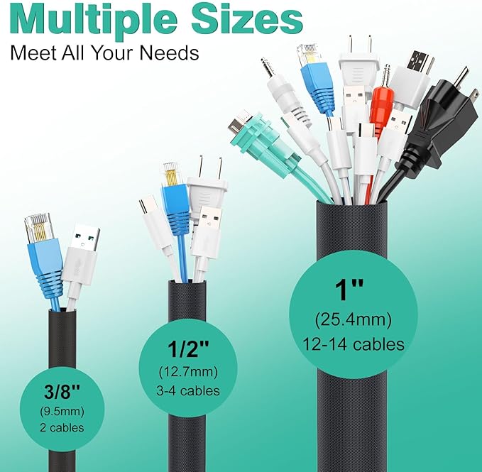 UOMTFAI Dog Cat Cord Protector 10ft - Image 4