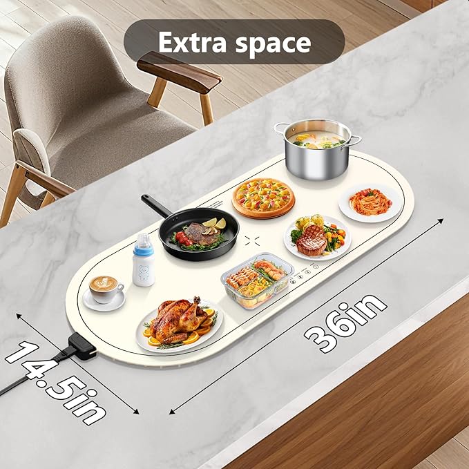 Warming Mat for Food Extra Large, and Daily Use - Image 2