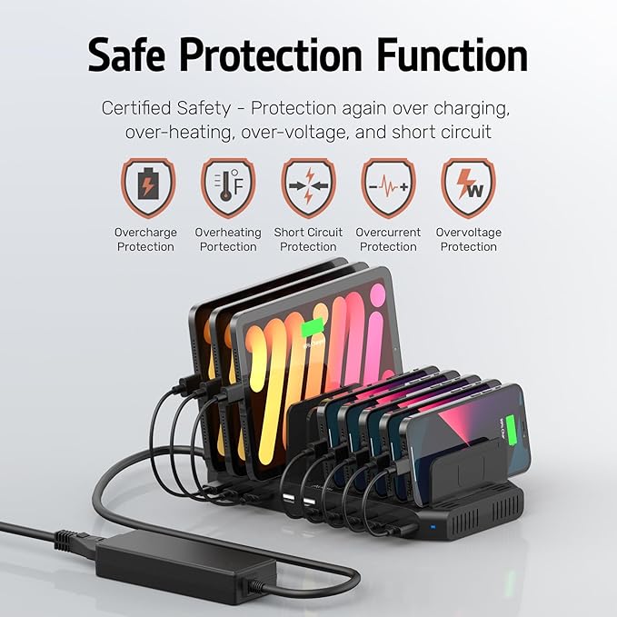 Alxum USB Fast Charging Station - Image 5