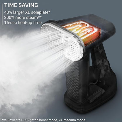 Rowenta Handheld Steamer for Clothes, Pure Force 2in1 Steamer & Iron, - Image 5