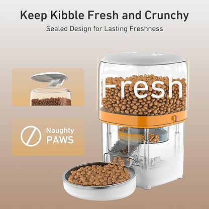 Automatic Cat Feeders - 3L Cat Food Dispenser Easy to Use - Image 4