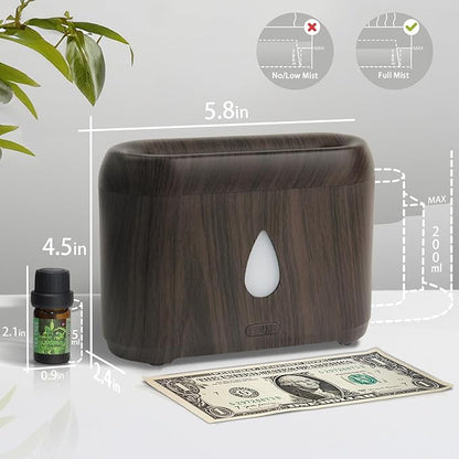 Flame Diffuser for Essential Oils, 200ml Ultrasonic Aroma Diffusers - Image 4
