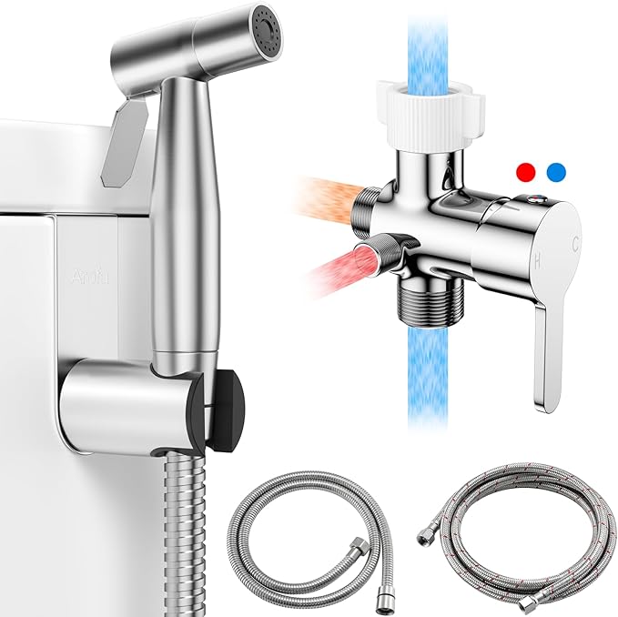 Arofa Hot and Cold Handheld Bidet Sprayer by AROFA