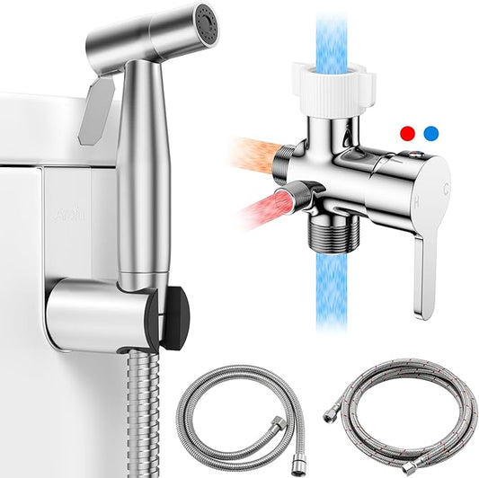 Arofa Hot and Cold Handheld Bidet Sprayer by AROFA