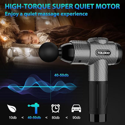 TOLOCO Massage Gun, Deep Tissue Back Massage - Image 3