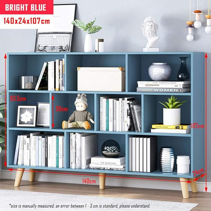 IOTXY Wooden Open Shelf Bookcase - Image 2