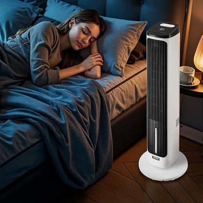 VEVOR Evaporative Air Cooler, Standing Fans that Blow Cold Air, 23.3ft/s 70° - Image 8