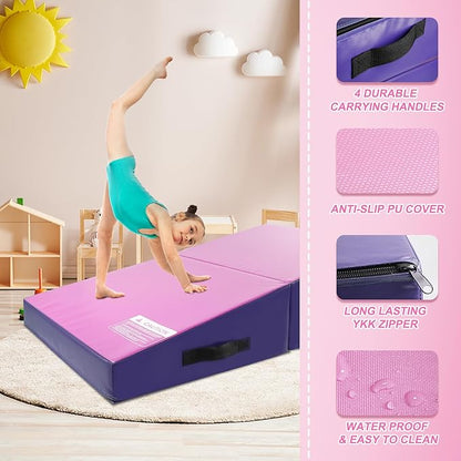 Kangaroo Hoppers Incline Gymnastics Mat, Skill Training, Home Gym Exercise - Image 5