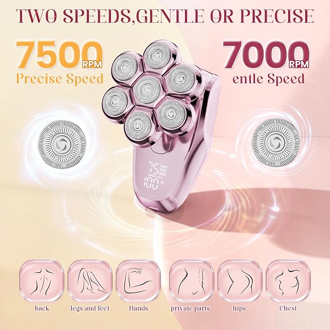 MALEGEBAZ Electric Razors for Women - Image 8