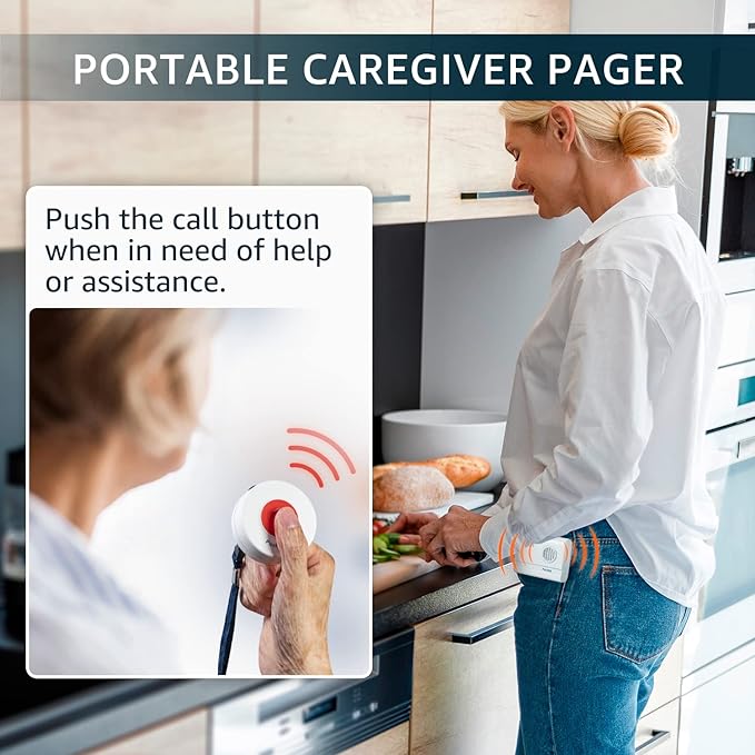 Caregiver Pager Wireless Nurse Call Button - Image 2