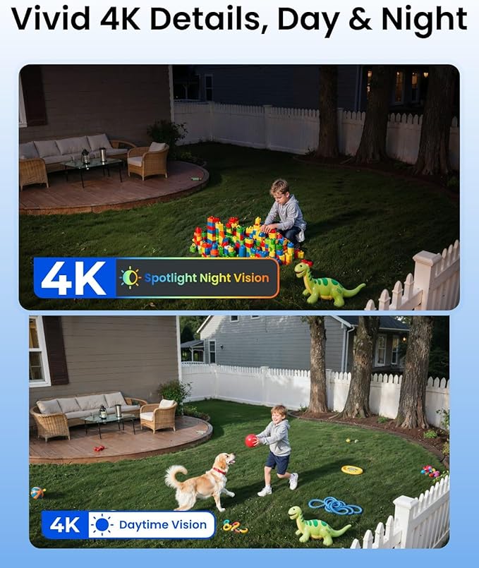 REOLINK First 4K Solar Security Cameras Wireless Outdoor, Argus PT Ultra+Solar - Image 2