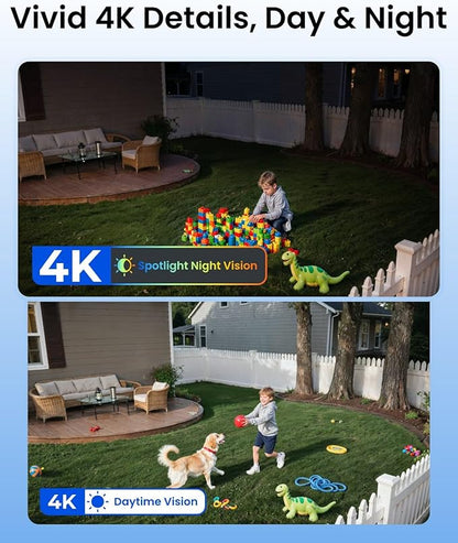 REOLINK First 4K Solar Security Cameras Wireless Outdoor, Argus PT Ultra+Solar - Image 2