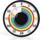 Secura 60-Minute Rainbow Visual Timer 6-Inch Mechanical Countdown Timers by Secura