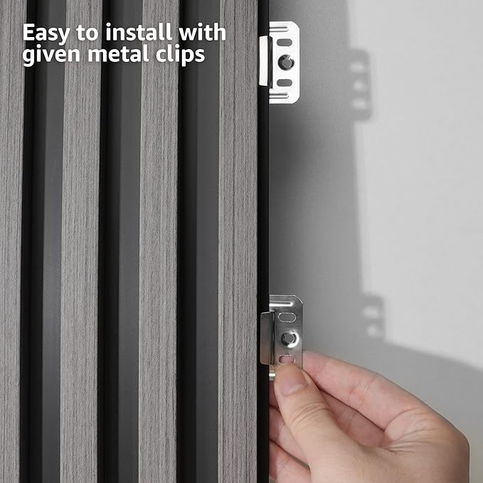 Art3d 8-Pack WPC Wood Slat Wall Panel - Image 8
