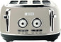 Haden Dorset 4-Slice Wide-Slot Toaster, Stainless-Steel Bread Toaster by HADEN