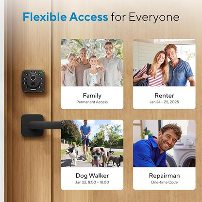 ULTRALOQ Bolt Fingerprint WiFi Smart Lock, Works - Image 6