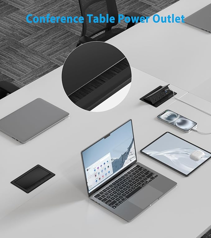 Recessed Conference Table Power Hub - Image 5