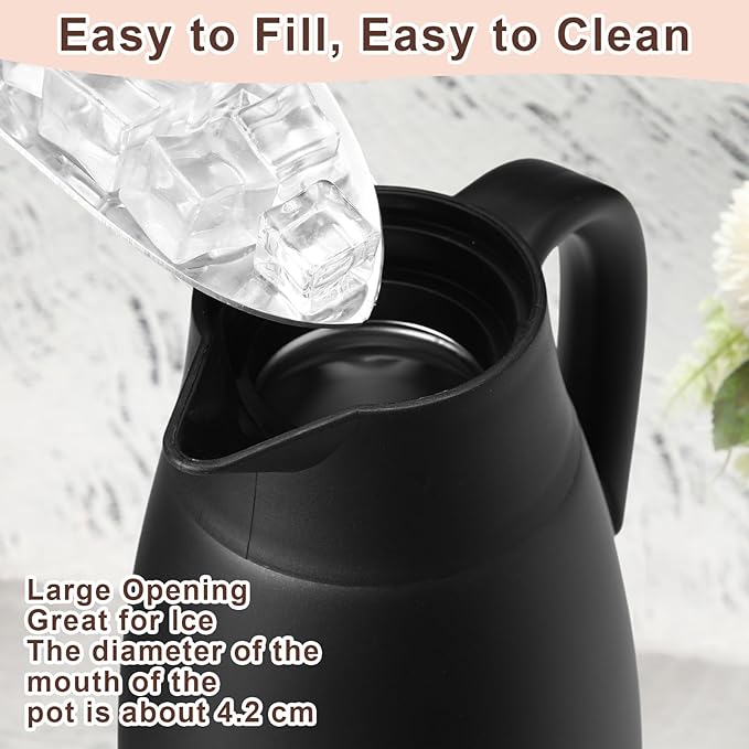 Norme 2 Pcs Thermal Coffee Carafe Insulated Stainless Steel Coffee Carafe - Image 3