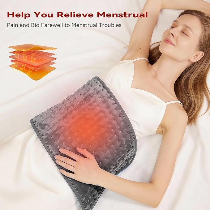 MASVIS Heating Pad for Back & Period Cramps, Heat Pad - Image 2