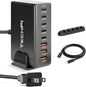 268W GaN USB Type C Charger 8 Ports Fast Charging Station PD QC4.0, USB C by TechPi