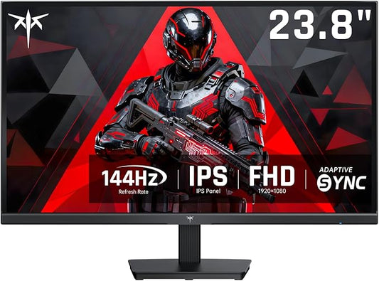 KTC 24 Inch Computer Monitor, FHD 144Hz Office Gaming Monitor, Adaptive-Sync by KTC