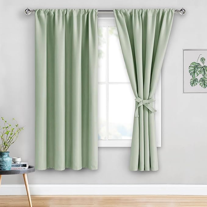 JIUZHEN Blackout Curtains for Bedroom/Living Room by JIUZHEN
