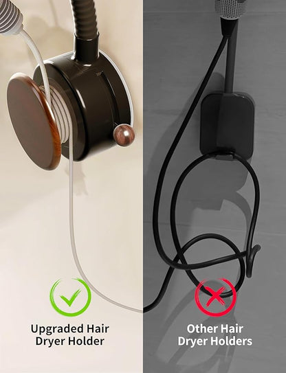 Hands Free Hair Dryer Holder Wall Mounted - Image 6