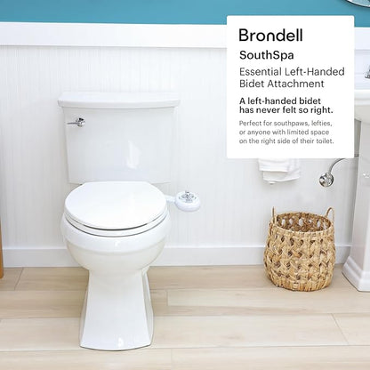 Brondell Bidet Left Hand Bidet Attachment SouthSpa Dual Nozzle - Image 2