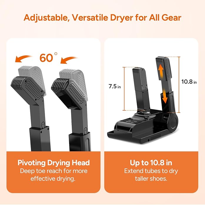 DR.PREPARE Boot Dryer Shoe Dryer, Glove & Boot Warmer - Image 6