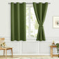 Hiasan Short Blackout Curtains for Bedroom by Hiasan