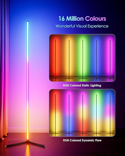 boostool LED Corner Lamp, 216 Dynamic Light Effects and Music Sync - Image 2