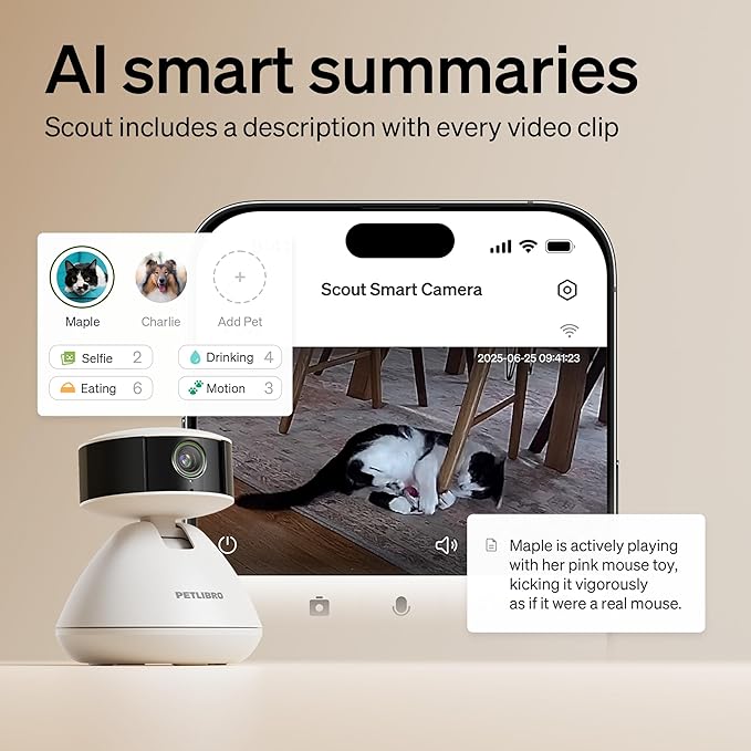 PETLIBRO AI Dog Camera Pet Camera Indoor - Image 3