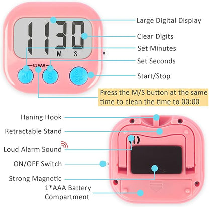Classroom Timers for Teachers Kids Large Magnetic Digital Timer Teacher - Image 4