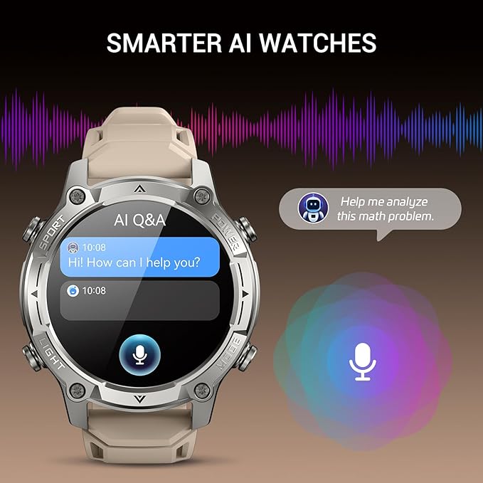 Smart Watch for Men, with GPS, Offline Maps, Heart Rate, Blood Oxygen, Sleep - Image 4