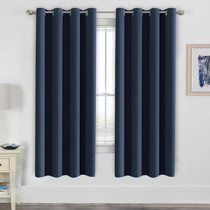 H.VERSAILTEX Ultimate Blackout Solid Grommet Thermal Insulated Curtain by HVERSAILTEX