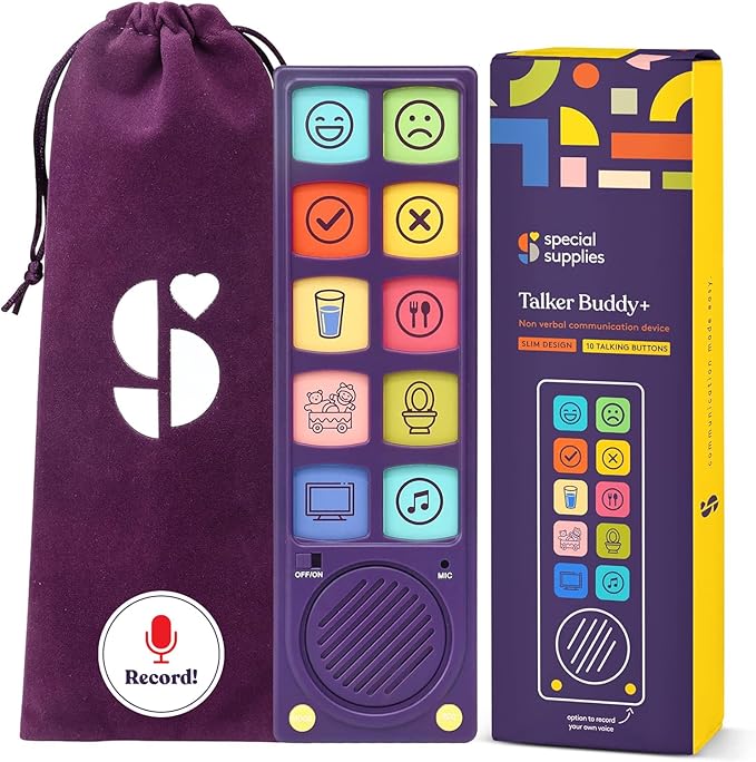 Special Supplies AAC Communication Device Speech Therapy, Talker Buddy by SpecialSupplies