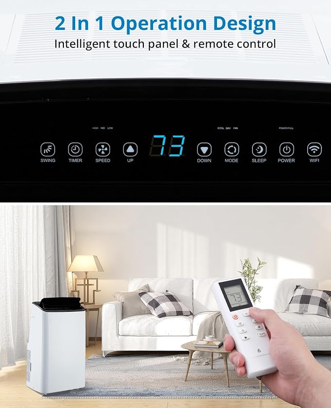 Portable Air Conditioners, 14000 BTU Cooling Capacity - Image 7