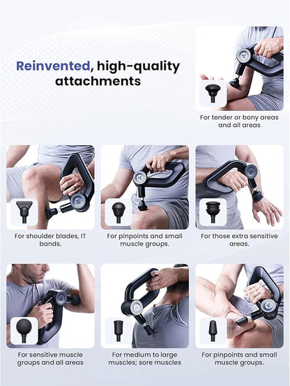 BOB AND BRAD D6 Pro Massage Gun Deep Tissue Percussion - Image 8