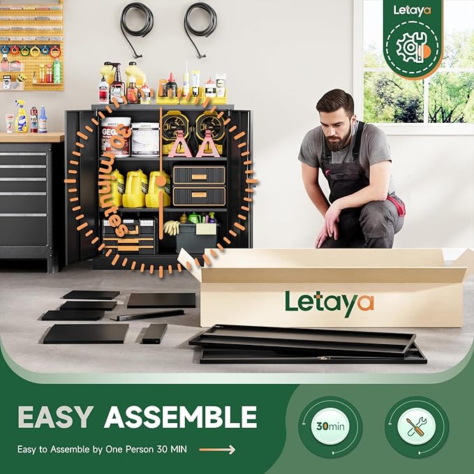 Letaya Metal Storage Cabinets - Image 9