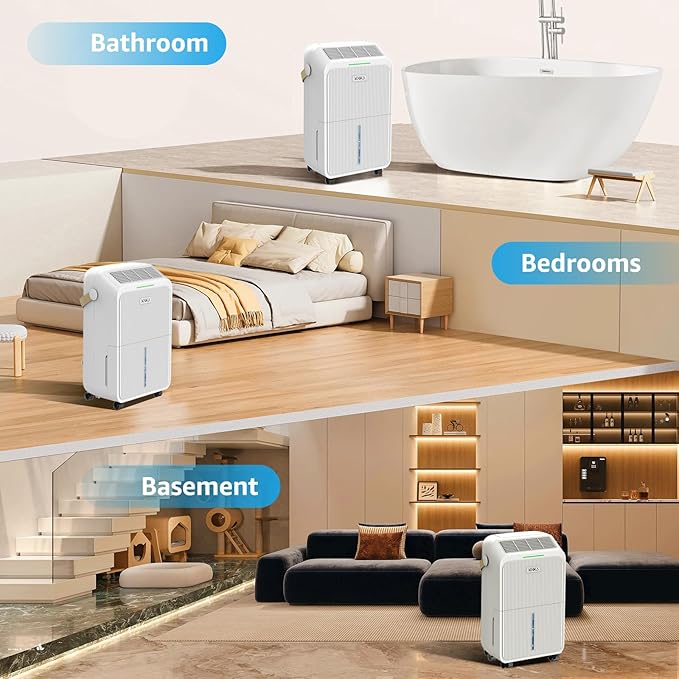 KNKA 2500 Sq.Ft Dehumidifiers for Home - Image 6
