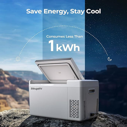 BougeRV 12 Volt Refrigerator 12V Car Fridge 23 Quart Portable Freezer - Image 9
