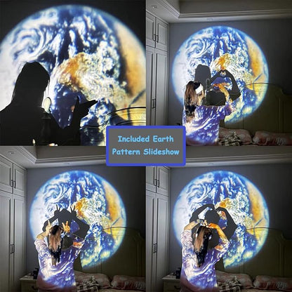 BODLYL Moon Projector Night Light, USB Powered 360 Degree Moon Lamp Romantic - Image 5
