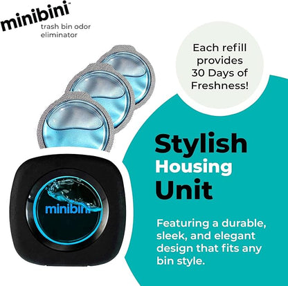 Flint Minibini Trash Can Deodorizer and Odor Eliminator, Garbage Can Air - Image 6