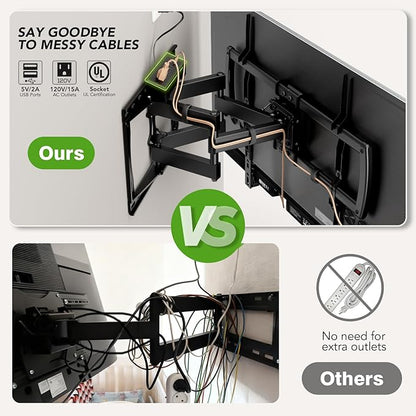 Full Motion TV Wall Mount Bracket - Image 3