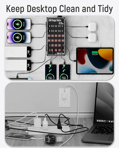 60 Port 300W USB Charging Station, Desktop Charging Station - Image 7