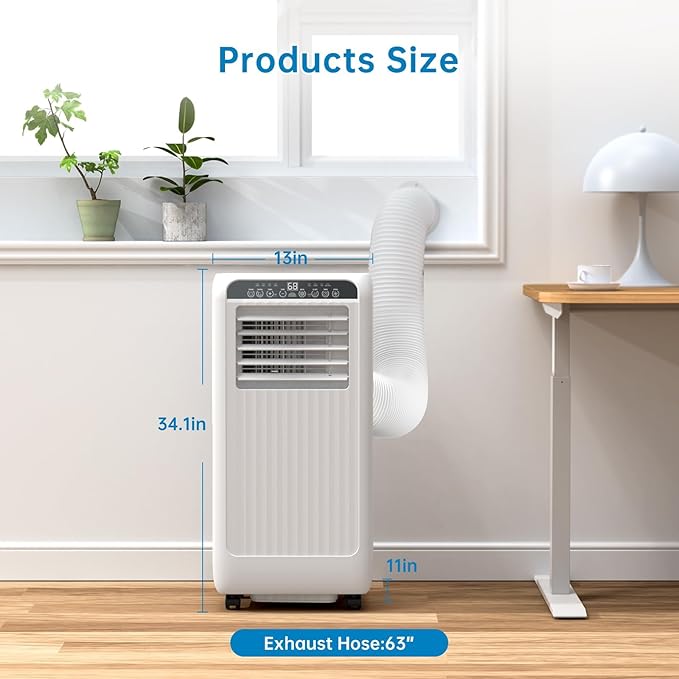 Portable Air Conditioners, 8000 BTU Cooling Capacity - Image 6