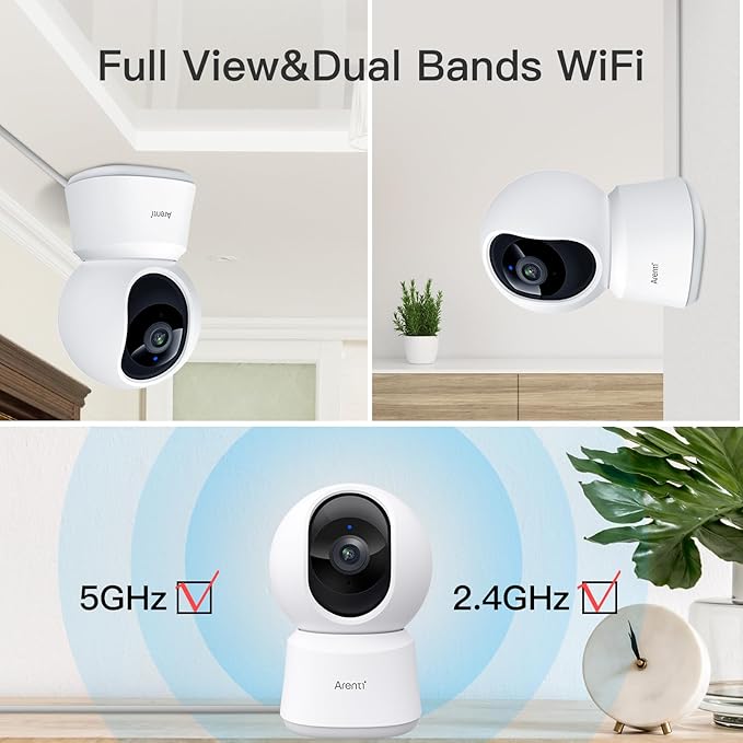 ARENTI 5G Indoor Security Camera, 4MP Pet Camera - Image 4